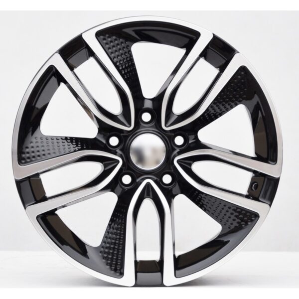 cerchi in lega replica black diamond da 16" in 5/108 ET 40 - immagine 2