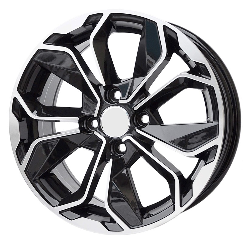 cerchi in lega replica Brescia black diamond da 14″ - CMPerformance