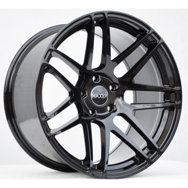 cerchi Haxer HX020 gloss black da 19"  in 5/120 doppia misura