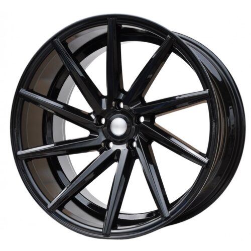 Cerchi in lega replica vossen gloss black da 19″ unica misura 5/112