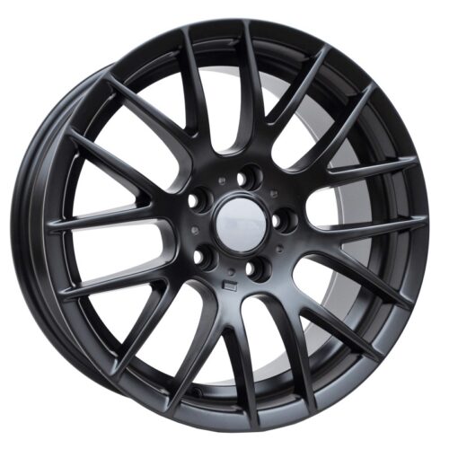 cerchi in lega replica BMW matt black da 18″ in doppia misura