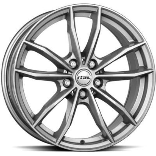 cerchi in lega Rial X12 metal gray da 19″ in 5/112 ET 45