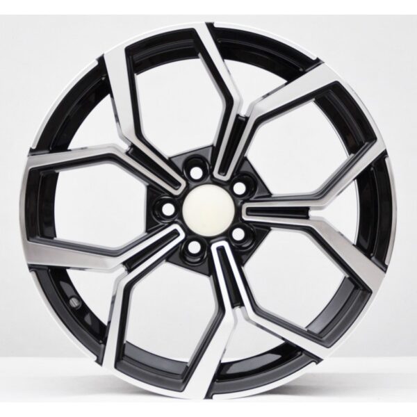 cerchi in lega replica black diamond da 17" in 5/112 ET 40 - immagine 2