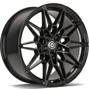 cerchi in lega Carbonado Solid gloss black da 19" in 5/112 doppia misura