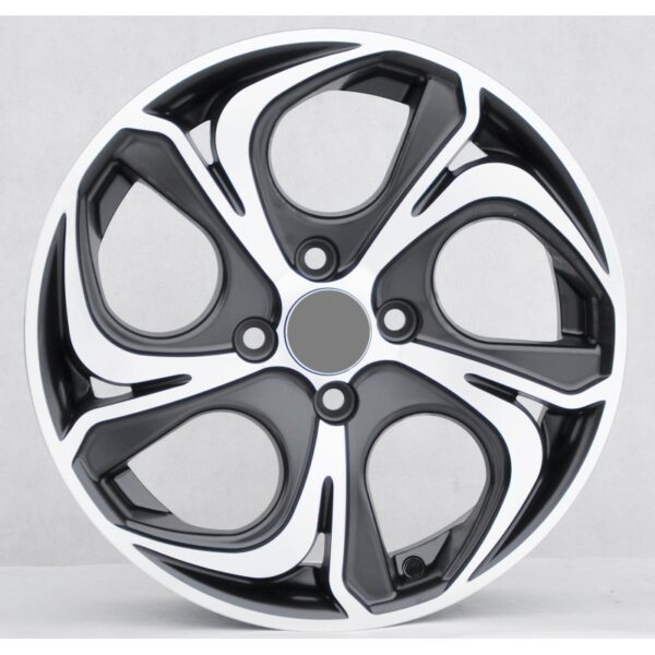 cerchi in lega replica black diamond da 14" in 4/108 ET 35 - immagine 3