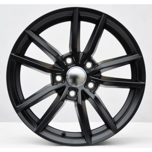 cerchi in lega replica pretoria matt black da 16" in 5/112 ET 42 - immagine 2