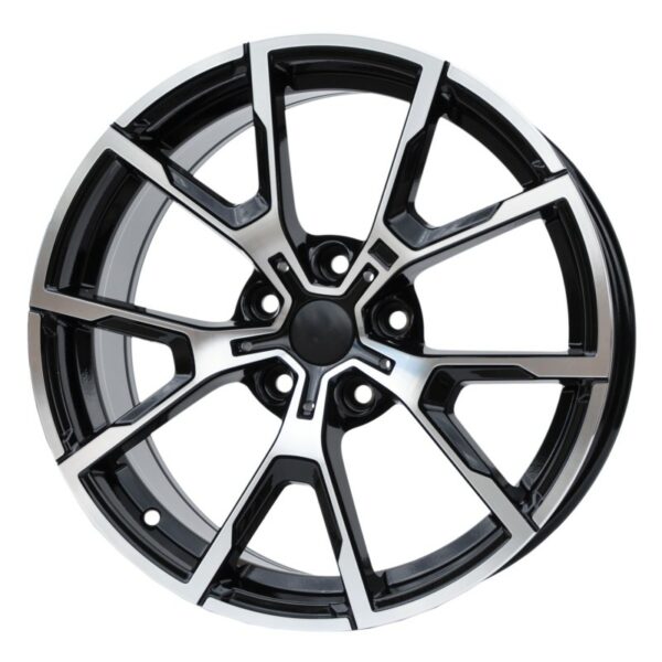 cerchi in lega replica BMW black diamond da 17" in 5/120 ET 40