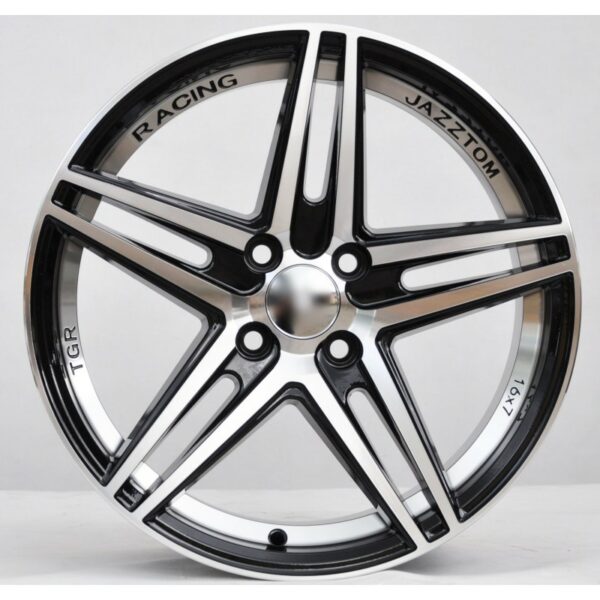 cerchi in lega Toro Corsa black diamond da 16" in 4/100 ET 35 - immagine 3