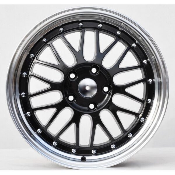 cerchi in lega replica gloss black da 17" in 5/120 ET 34 - immagine 2
