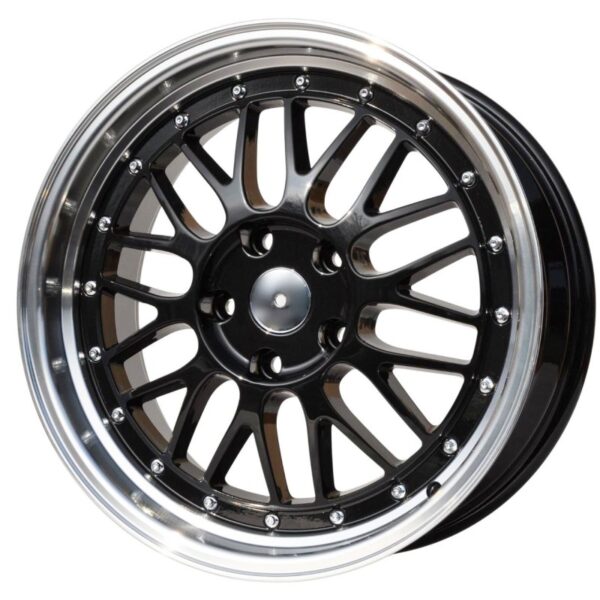 cerchi in lega replica gloss black da 17" in 5/120 ET 34