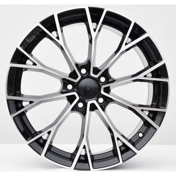 cerchi in lega replica black diamond da 17" in 5/112 ET 51 - immagine 2