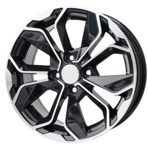 cerchi in lega replica Renault black diamond da 14" in 4/100 ET 40