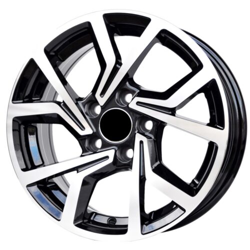 cerchi in lega replica Brescia per Polo black diamond da 14″ in 5/100 ET 38