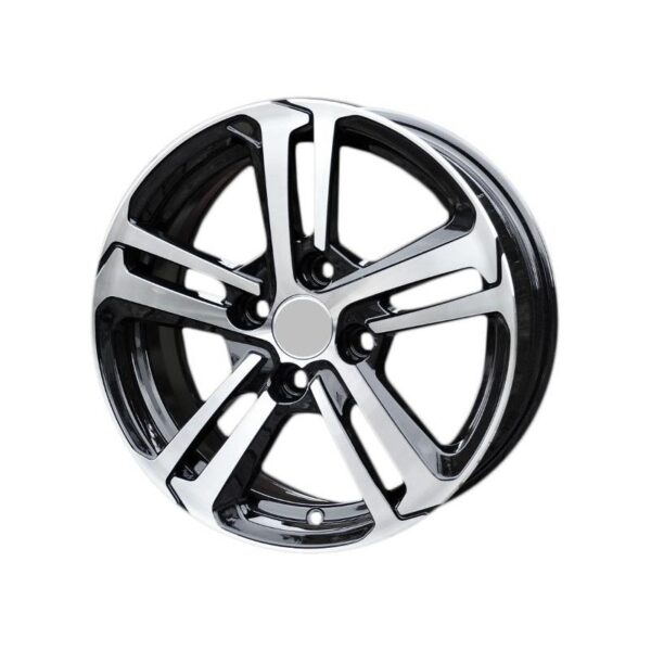 cerchi in lega replica PEUGEOT black diamond da 16″ in 4/108 ET 25