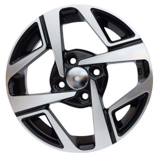 cerchi in lega replica black diamond da 14″ in 4/100 ET 41