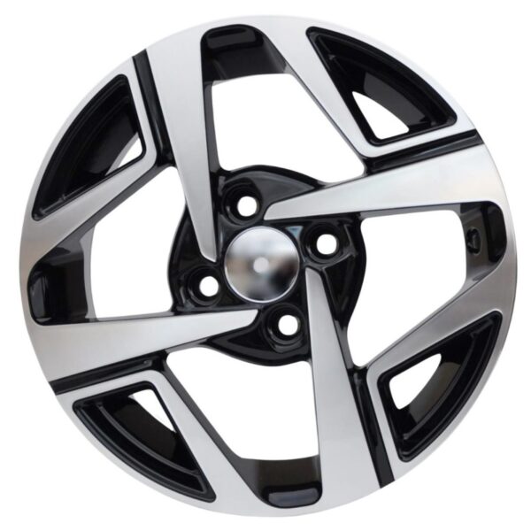 cerchi in lega replica black diamond da 14″ in 4/100 ET 41