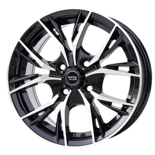 cerchi in lega replica black diamond da 14″ in 4/100 ET 40