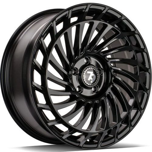 cerchi in lega 79 wheels gloss black da 18″ in 5/108 ET 45