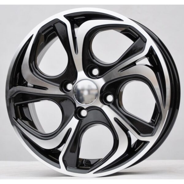 cerchi in lega replica black diamond da 16" in 4/100 ET 40 - immagine 3