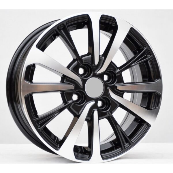cerchi in lega replica black diamond da 14″ in 4/100 ET 40 - immagine 2
