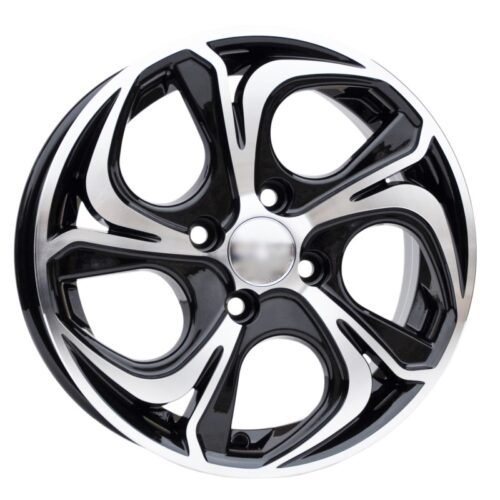 cerchi in lega replica black diamond da 14″ in 4/100 ET 40