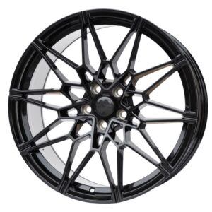 cerchi in lega replica BMW gloss black da 17" in 5/112 ET 35