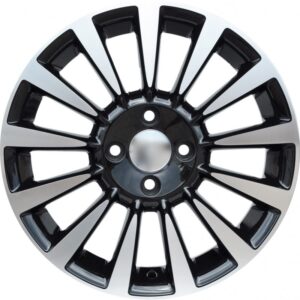 cerchi in lega replica Fiat black diamond da 15″ in 4/98 ET 35