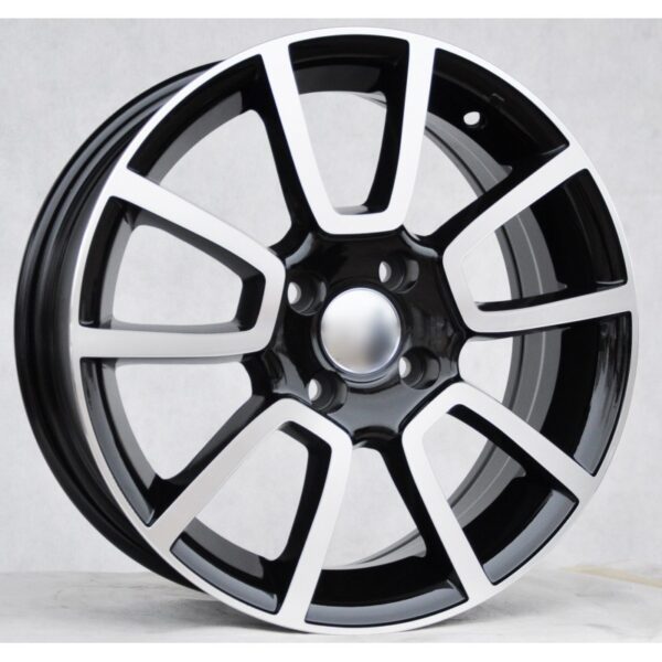 cerchi in lega replica FIAT black diamond da 15" in 4/98 ET 35 - immagine 2