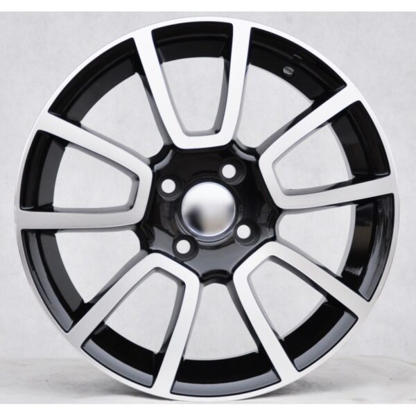 cerchi in lega replica FIAT black diamond da 15" in 4/98 ET 35 - immagine 3