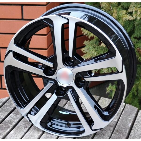 cerchi in lega replica black diamond da 15″ in 4/108 ET 20 - immagine 3