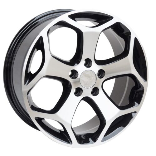 cerchi in lega replica FORD black diamond da 16″ in 5/108 ET 50