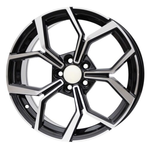 cerchi in lega replica black diamond per POLO da 16″ in 5/100 ET 45
