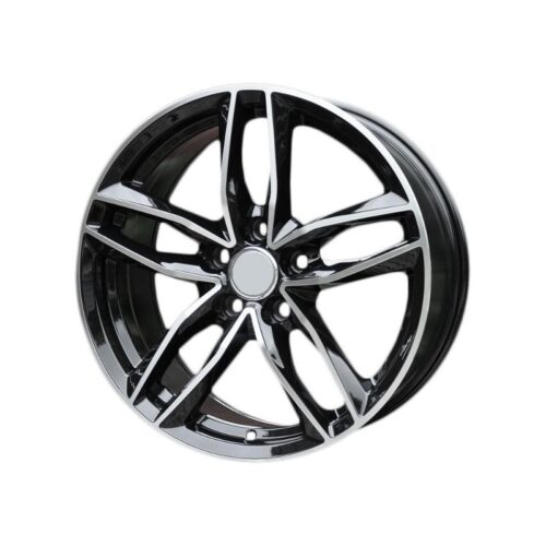 cerchi in lega replica AUDI black diamond da 16″ in 5/100 ET 34