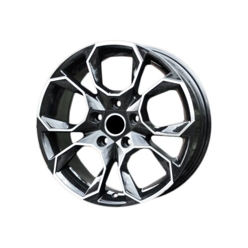 cerchi in lega replica SKODA black diamond da 16″ in 5/100 ET 40