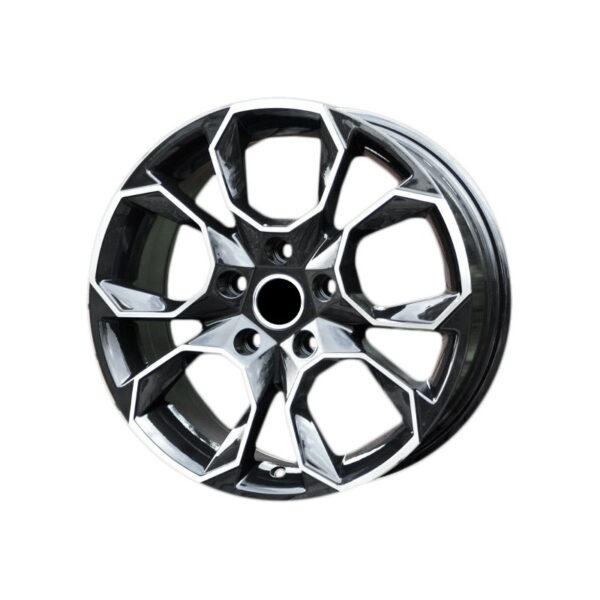 cerchi in lega replica SKODA black diamond da 16" in 5/100 ET 40