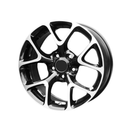 cerchi in lega replica OPEL black diamond da 16″ in 5/105 ET 39