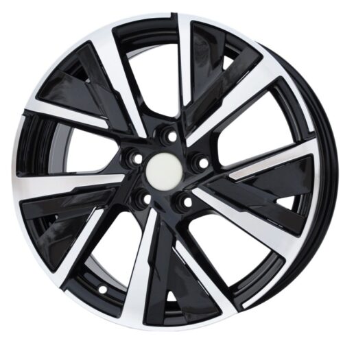 cerchi in lega replica PEUGEOT black diamond da 16″ in 5/108 ET 40