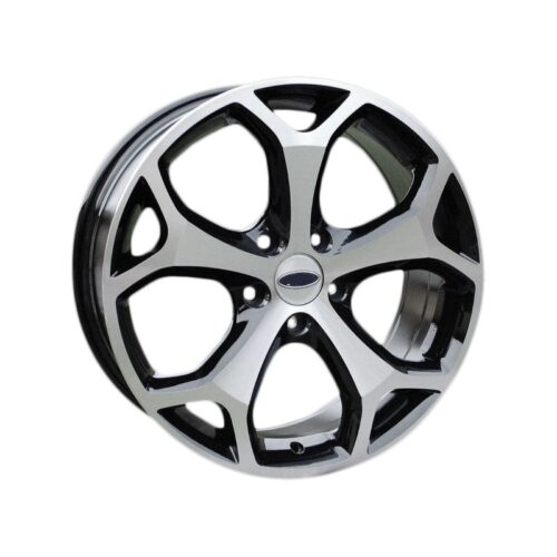 cerchi in lega replica FORD black diamond da 16″ in 5/108 ET 50