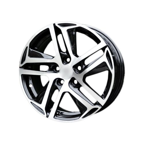 cerchi in lega replica PEUGEOT black diamond da 16″ in 4/108 ET 25