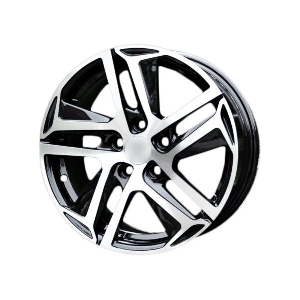 cerchi in lega replica PEUGEOT black diamond da 16″ in 4/108 ET 25