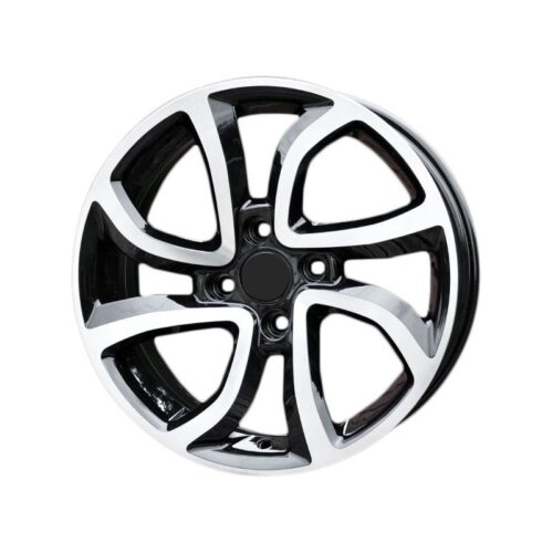 cerchi in lega replica RENAULT black diamond da 16″ in 4/108 ET 26