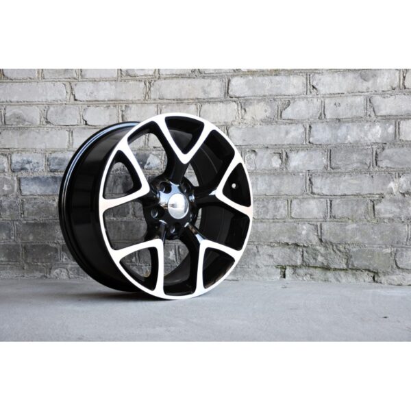 cerchi in lega replica OPEL black diamond da 16" in 5/105 ET 39 - immagine 3