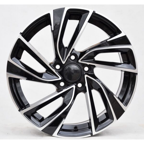 cerchi in lega modello Adelaide black diamond per POLO da 16″ in 5/100 ET 42 - immagine 2