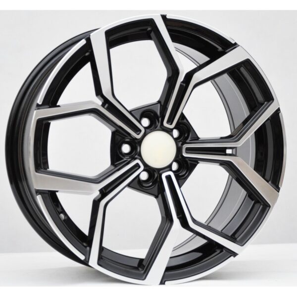 cerchi in lega replica black diamond per POLO da 16″ in 5/100 ET 45 - immagine 2