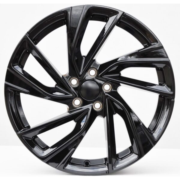 cerchi in lega modello Adelaide gloss black per POLO da 16″ in 5/100 ET 42 - immagine 2