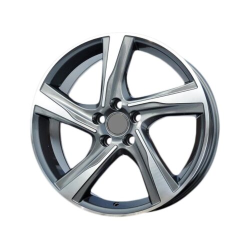 cerchi in lega replica VOLVO antracite diamantato da 16″ in 5/108 ET 46