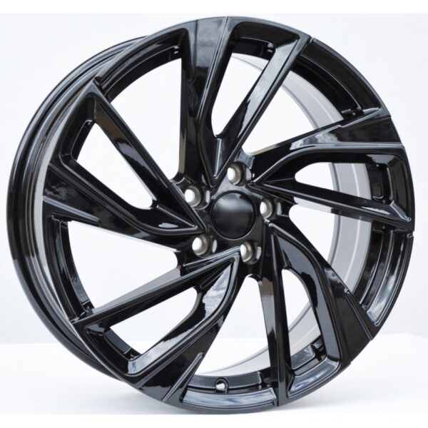 cerchi in lega modello Adelaide gloss black per POLO da 16″ in 5/100 ET 42 - immagine 3