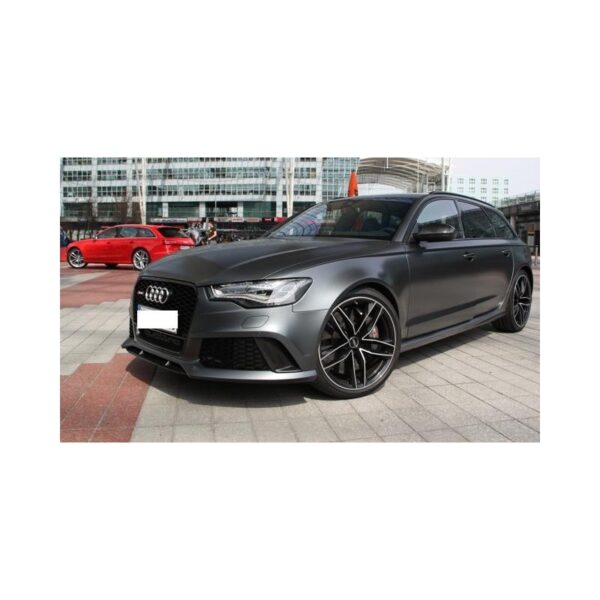cerchi in lega replica AUDI black diamond da 16" in 5/100 ET 34 - immagine 3