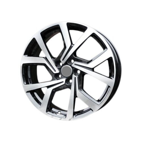 cerchi in lega replica VOLKSWAGEN modello Brescia black diamond da 16″ in 5/112 ET 45