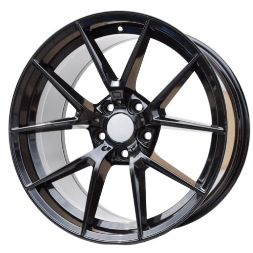 cerchi in lega BMW style 763M gloss black da 18″ in 5/120 doppia misura ET bassi